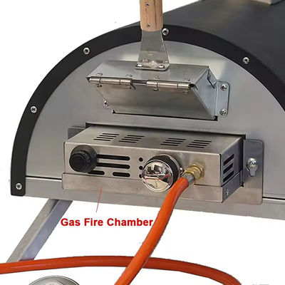 Multi Fuel Portable Countertop Grill with Single Oven and Temprature Control Function
