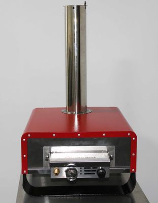 Dual Fuel Stainless Steel Pizza Maker Gas Wood Pellets Fired Pizza Oven 39*52.2*69cm