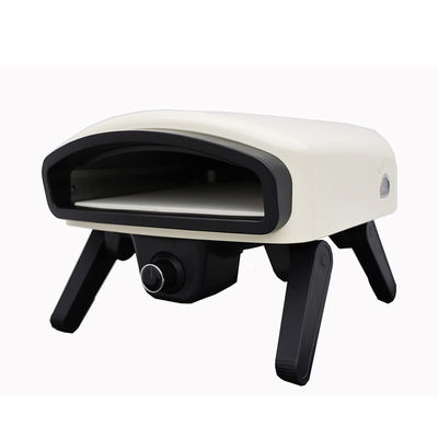 5000W Power Foldable Leg 14 Inch Stainless Steel Pizza Gas Oven for Commercial Baking
