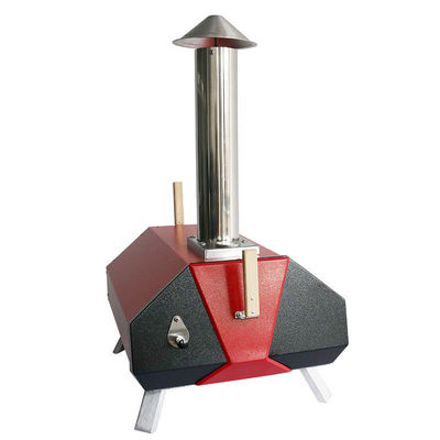 Outdoor Mini Wood Fired Portable 16 Inch PIZZA OVEN Pizza Maker Stove for Flip Grill
