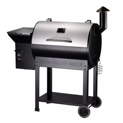 Outdoor Trolley Electric Wood Pellet Grill Smoker Barbecue Grills for Perfect Grilling