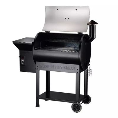 Outdoor Trolley Electric Wood Pellet Grill Smoker Barbecue Grills for Perfect Grilling