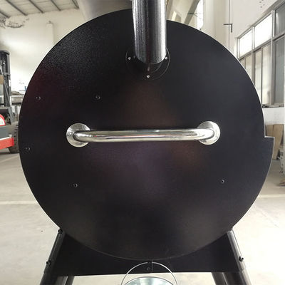 High Pressure Protection Device Barrel Electric Wood Pellet Smoker Trolley BBQ Grill