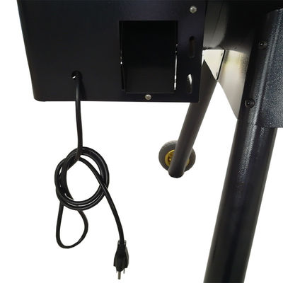 High Pressure Protection Device Barrel Electric Wood Pellet Smoker Trolley BBQ Grill