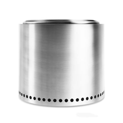 Outdoor Camping Stainless Steel Fire Pit with Flame Safety Device and Smokeless Design