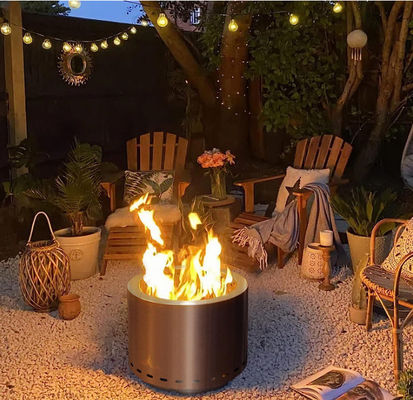 Smokeless Fire Pit for Camping Stocked and Ready to Ship Stainless Steel Wood Stove
