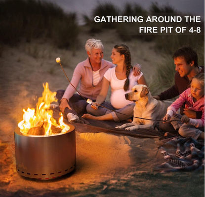 Smokeless Fire Pit for Camping Stocked and Ready to Ship Stainless Steel Wood Stove