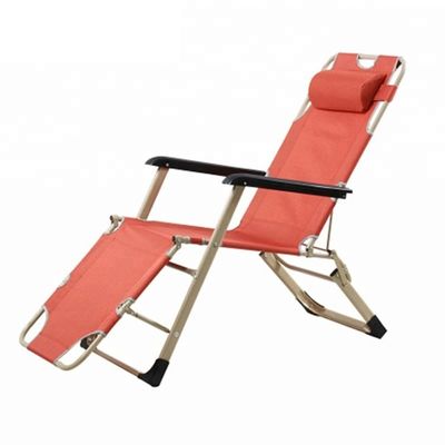 Foldable Recliner Support Customized Outdoor Metal Folding Chairs for Luxury Garden