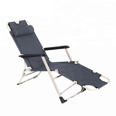 Foldable Recliner Support Customized Outdoor Metal Folding Chairs for Luxury Garden