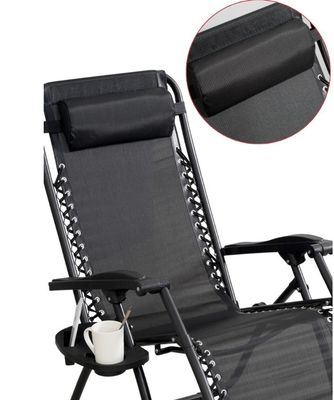 Outdoor Table Heavy Duty Folding Recliner Zero Gravity Chair for Sleeping on the Beach