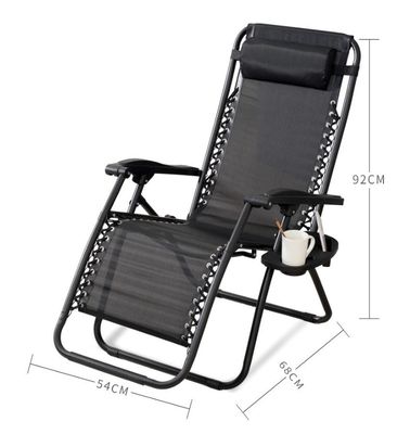 Outdoor Table Heavy Duty Folding Recliner Zero Gravity Chair for Sleeping on the Beach