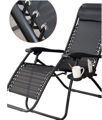 Outdoor Table Heavy Duty Folding Recliner Zero Gravity Chair for Sleeping on the Beach