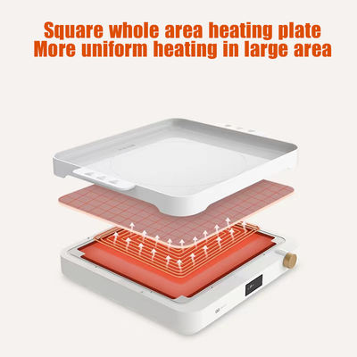Single Burner Induction Cooker 2200W Perfect for Home Hotel and Restaurant Cookwares