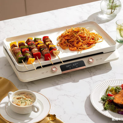 Intense Fire Function Electric Induction Cooker with Touch Buttons and NO App-Controlled