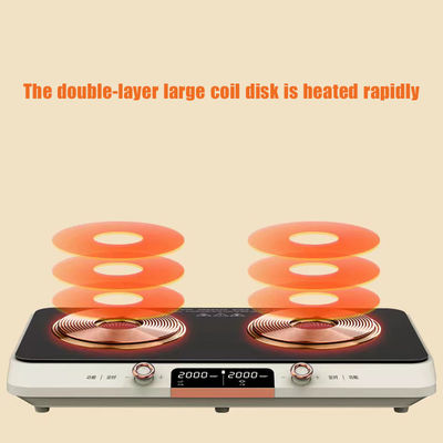 Intense Fire Function Electric Induction Cooker with Touch Buttons and NO App-Controlled