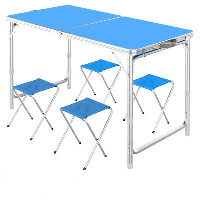 Folded Yes Outdoor Garden Farm Aluminum Suitcase Folding Lap Desk for Easy Carry
