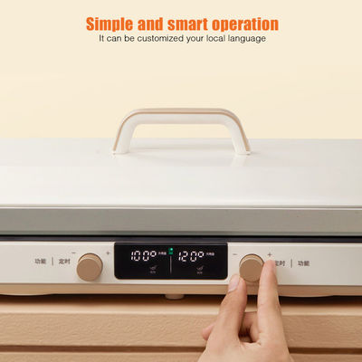 Electric Induction Heating Plate Cooker with Touch Buttons and Power Source Electric