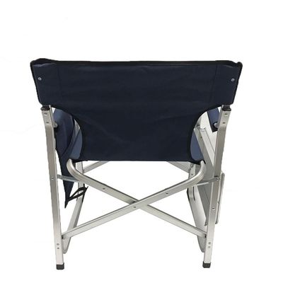 Modern Director Style Aluminum Frame Folding Outdoor Chair with Strong Folding Design