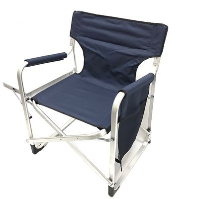 Modern Director Style Aluminum Frame Folding Outdoor Chair with Strong Folding Design