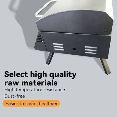 Powder Coated 2 Burners Gas BBQ Grill Propane Rotisserie Roaster Outdoor Oven