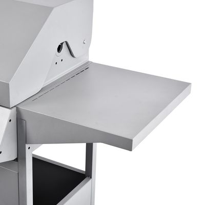 Outdoor Gas BBQ Grill with 4 Burners and Trolley Easily Cleaned Packing Size 73*68*48