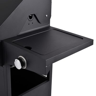 Easily Assembled 4 1 Burners Gas Grills Powder Coated Camping Bbq Grill Machine Design