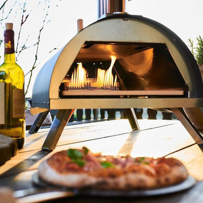16 Inch Black Carton Horno Single Pizza Oven with and Customized Logo Acceptable