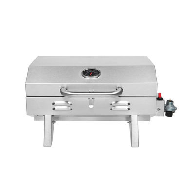 8.7kg Portable Stainless Steel Gas Grill BBQ Grill for Outdoor Camping Compact Design