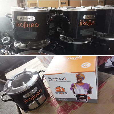 Stainless Steel Jikokoa Classic Smokeless Charcoal Stove for Cooking in Indoor Camping