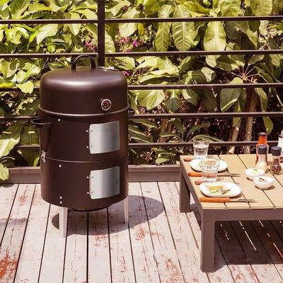 Korean Charcoal Grill High temperature spray layer Barbecue Grill Charcoal Bbq Grill
