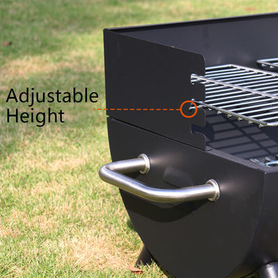 Metal Type Cold Rolled Steel Charcoal Grill BBQ Pellet Rotisserie Smoker for Outdoor