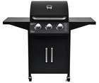 Stainless Steel 30 000 BTU Patio Garden Barbecue Grill 304 SS Warming Grid Side Shelves