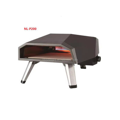 32 Inch Rotation Gas Outdoor Pizza Oven for Freestanding Installation and Tasty Pizza