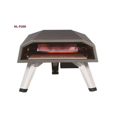 32 Inch Rotation Gas Outdoor Pizza Oven for Freestanding Installation and Tasty Pizza