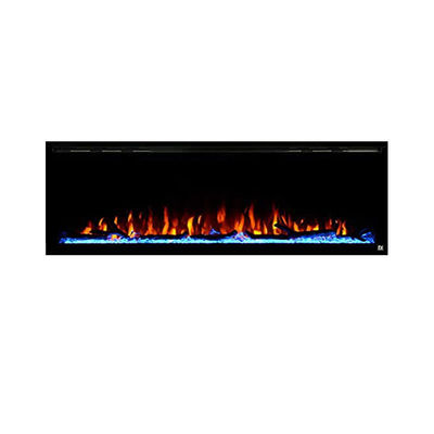 Digital Timer Control Multi colors Simulation Flame Electric Fireplace for Single Oven