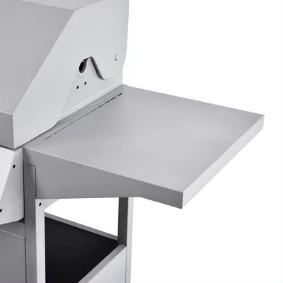 Outdoor Commercial Stainless Steel Gas BBQ Grill with Side Table Custom Logo Acceptable