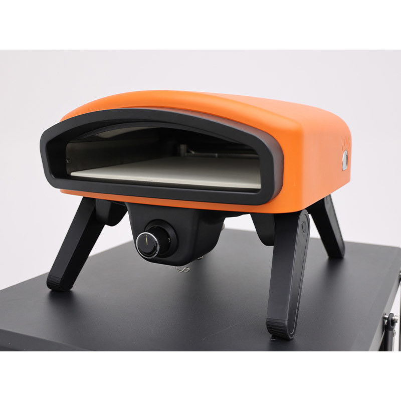 14 Inch Gas Pizza Ovens With Rotating Pizza Stone And Digital Timer Control For Hotel